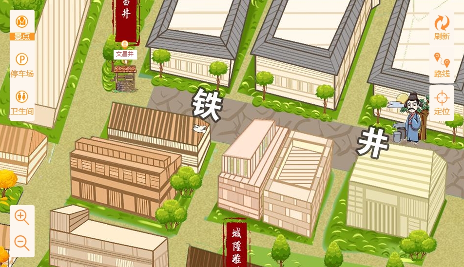 蒲江智慧景区：手绘地图与语音导览的完美融合